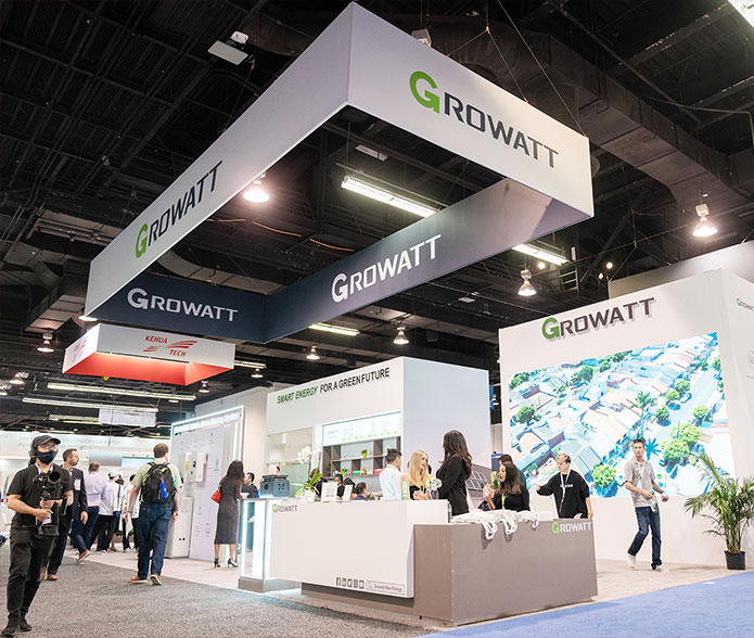 Growatt underlines its solar energy storage solutions at RE+2022